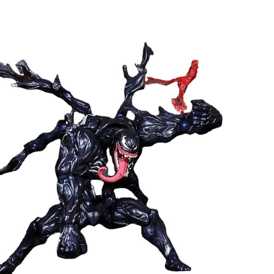 Boneco de Ação Marvel Venom Vermelho Carnificina - Colecionável do Espetacular Homem-Aranha - Estrela Cosplay