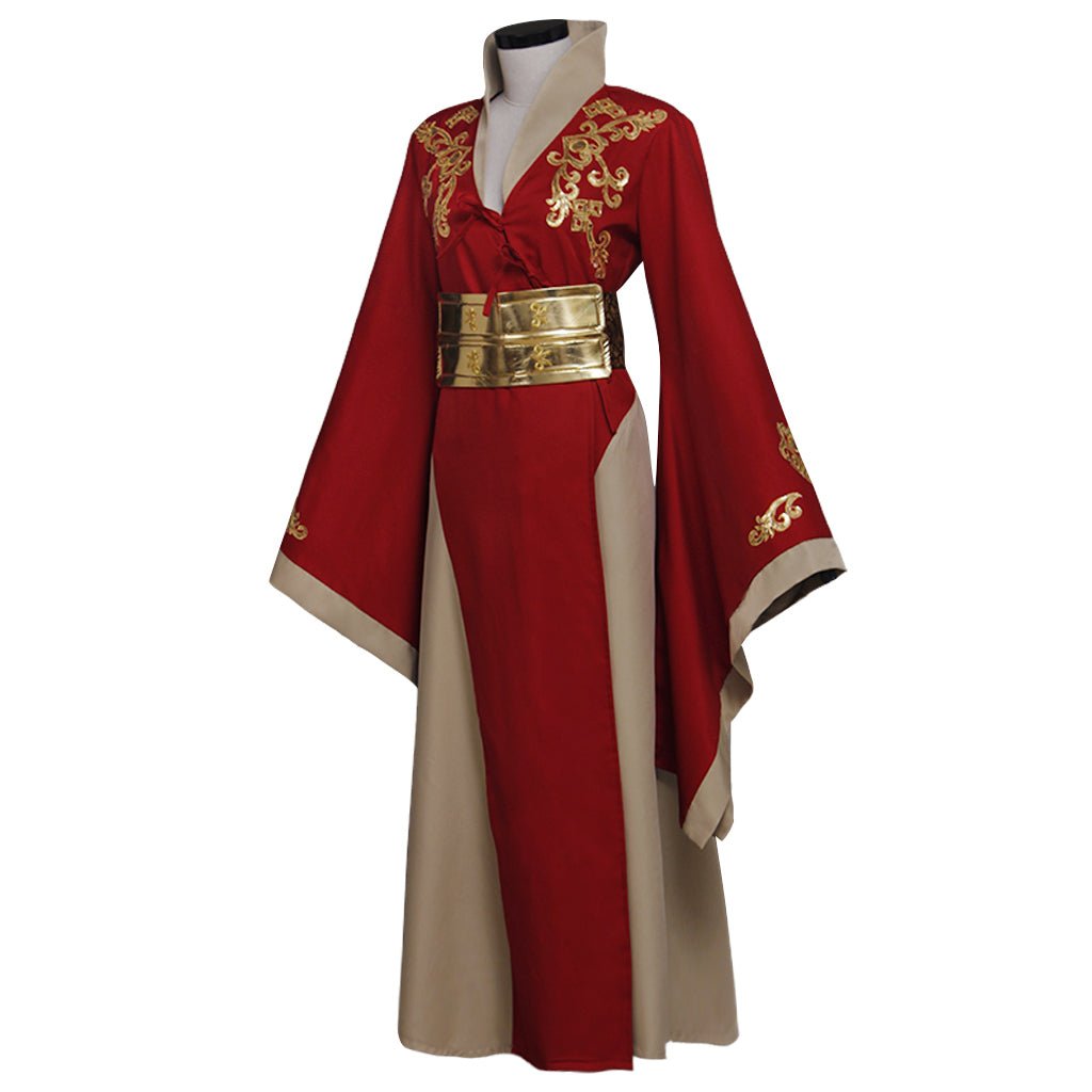 Vestido Cosplay Rainha Cersei Lannister Game of Thrones Vermelho para Mulheres - Estrela Cosplay