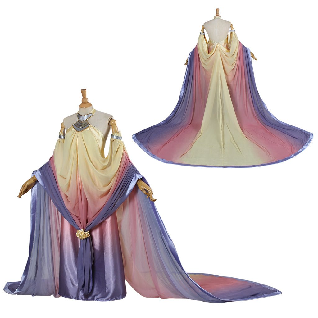 Vestido Lago Princesa Estrela Episódio 2 Cosplay - Traje de Fantasia Elegante para Fãs e Cosplayers - Estrela Cosplay