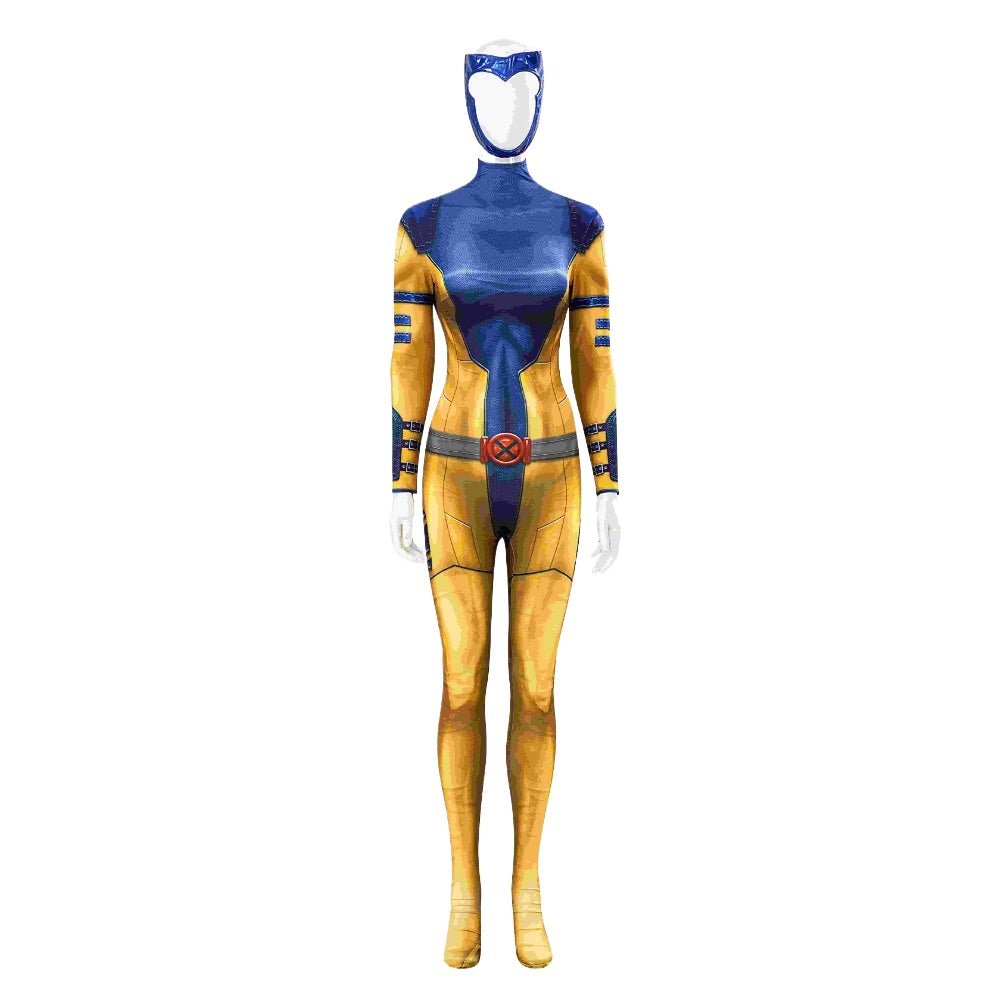 Conjunto Completo de Cosplay Fênix Jean Grey dos X-Men - Fantasia de Halloween - Estrela Cosplay