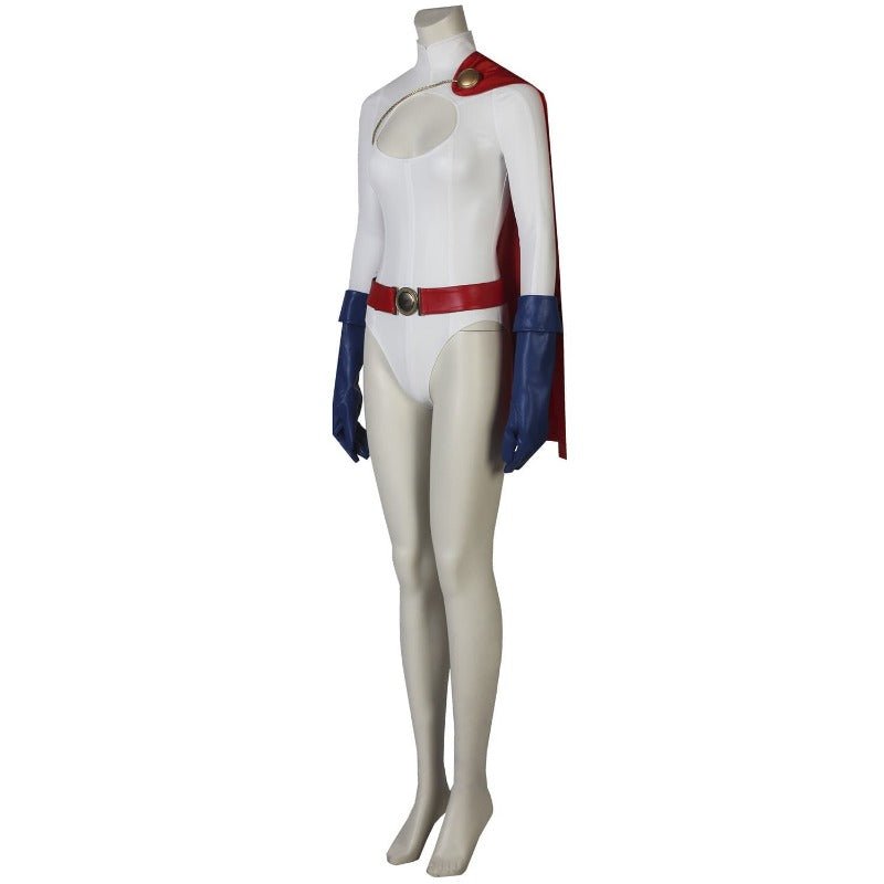 Fantasia Power Girl Cosplay - Traje Autêntico de Super-heroína DC - Estrela Cosplay