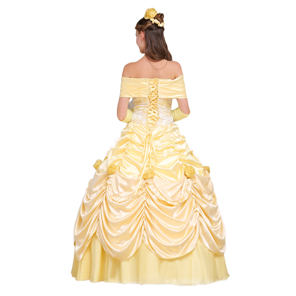 Fantasia de Bela e a Fera | Série de Cosplay de Bela | Vestido de Princesa para Eventos - Estrela Cosplay