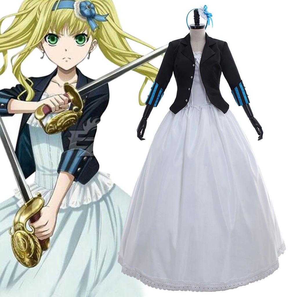 Fantasia Deluxe de Elizabeth Midford de Black Butler - Arc Cruzeiro de Luxo - Estrela Cosplay