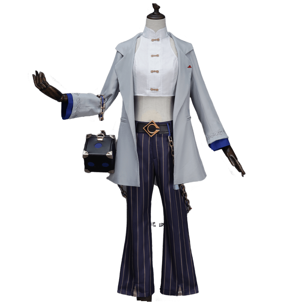 Fantasia Yelan Genshin Impact x Pizza Hut - Traje Exclusivo para Fãs - Estrela Cosplay