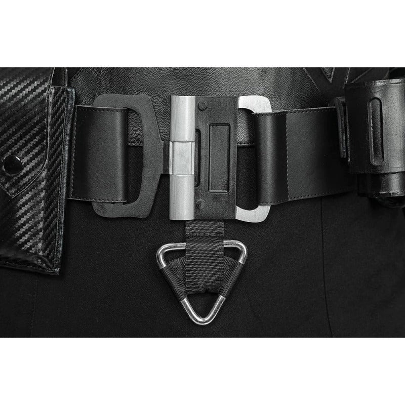 Traje de Cosplay de Couro PU Versão Filme The Batman para Halloween e Festas - Estrela Cosplay