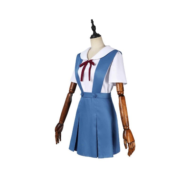 Fantasia de Cosplay de Asuka Langley Soryu - Uniforme de Ayanami Rei Conjunto Completo para Halloween - Estrela Cosplay