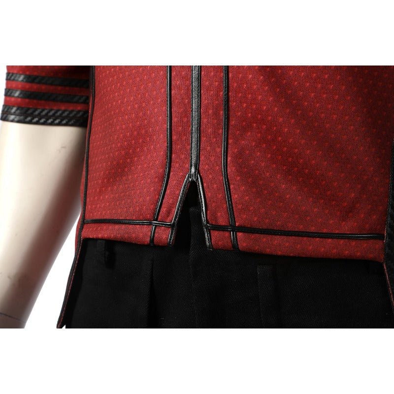 Fantasia Adulto Shang-Chi - Mestre do Kung Fu Casaco Cosplay para Halloween - Estrela Cosplay