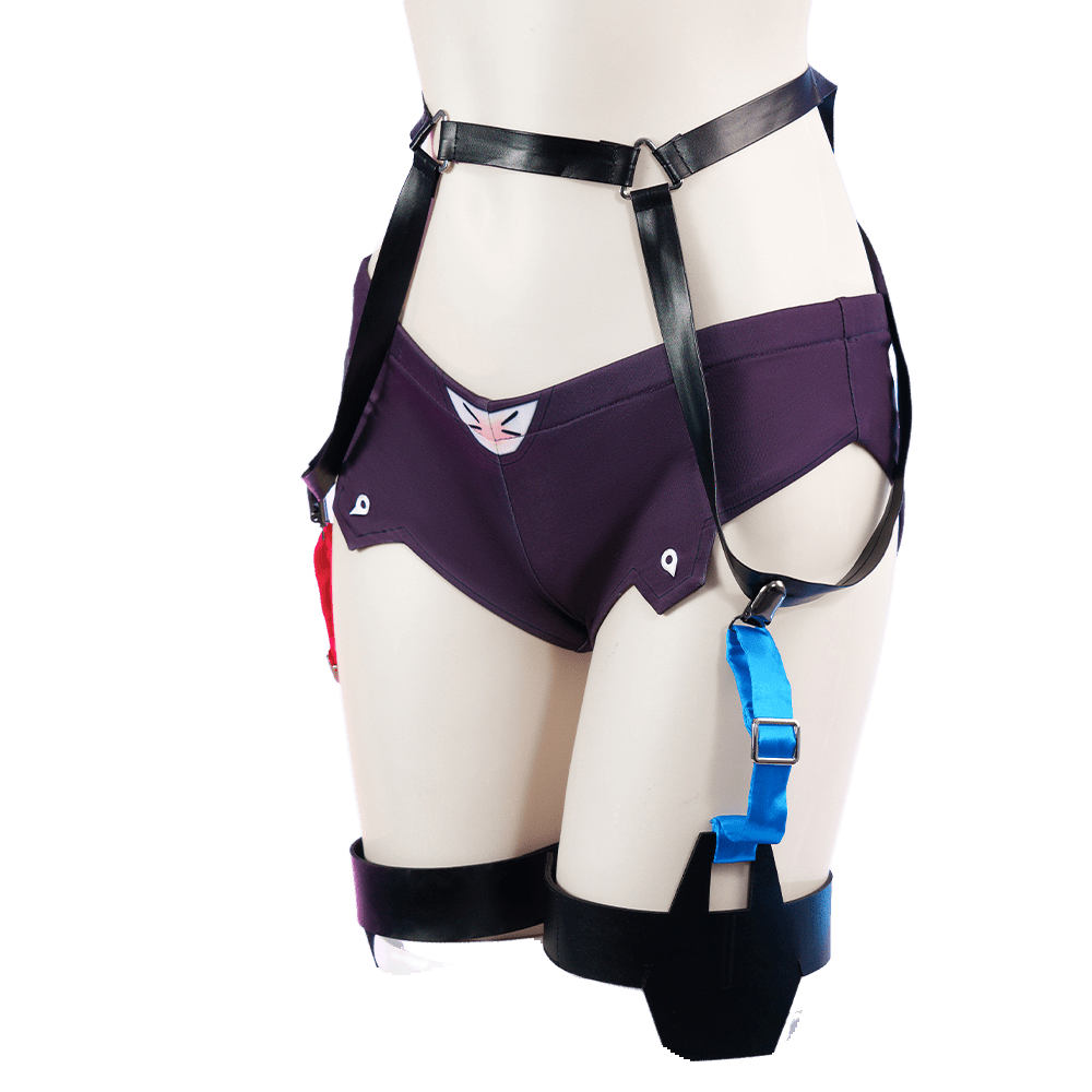 Fantasia Delirium Blue Delta - Texas the Omertosa de Arknights para Cosplay - Estrela Cosplay