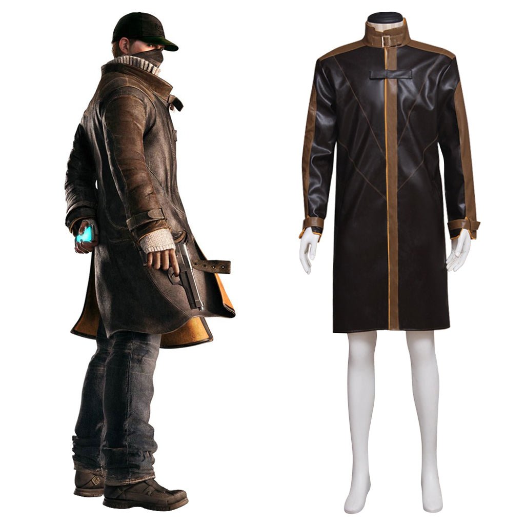 Traje de Cosplay Aiden Pearce de Watch Dogs - Fantasia de Personagem de Jogo para Roleplay e Eventos - Estrela Cosplay