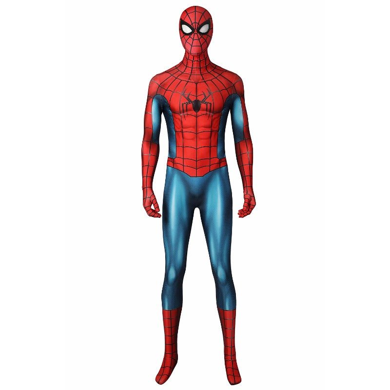 Traje de Cosplay do Homem-Aranha Coleção Clássica Edição Impressa - Traje Premium de Super-Herói - Estrela Cosplay
