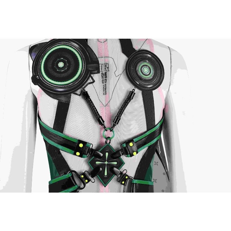 Fato de Cosplay Feminino Eve para Fãs do Jogo Stellar - Perfeito para Halloween e Roleplay - Estrela Cosplay
