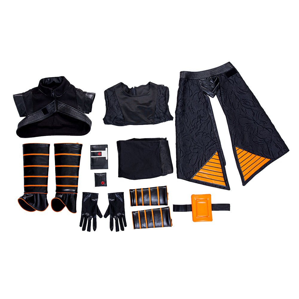 Traje Completo de Boba Fett com Sapatos de The Mandalorian: O Livro de Boba Fett - Estrela Cosplay