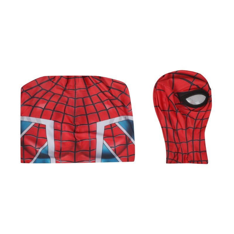 Traje de Batalha Spider-UK do Homem-Aranha Marvel PS5 - Fantasia para Cosplay e Halloween - Estrela Cosplay