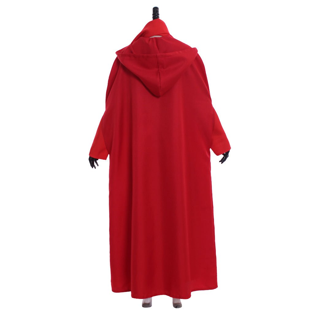 Fantasia Completa The Handmaid's Tale - Manto Vermelho, Lenço, Saia, Bolsa, Touca para Halloween - Estrela Cosplay