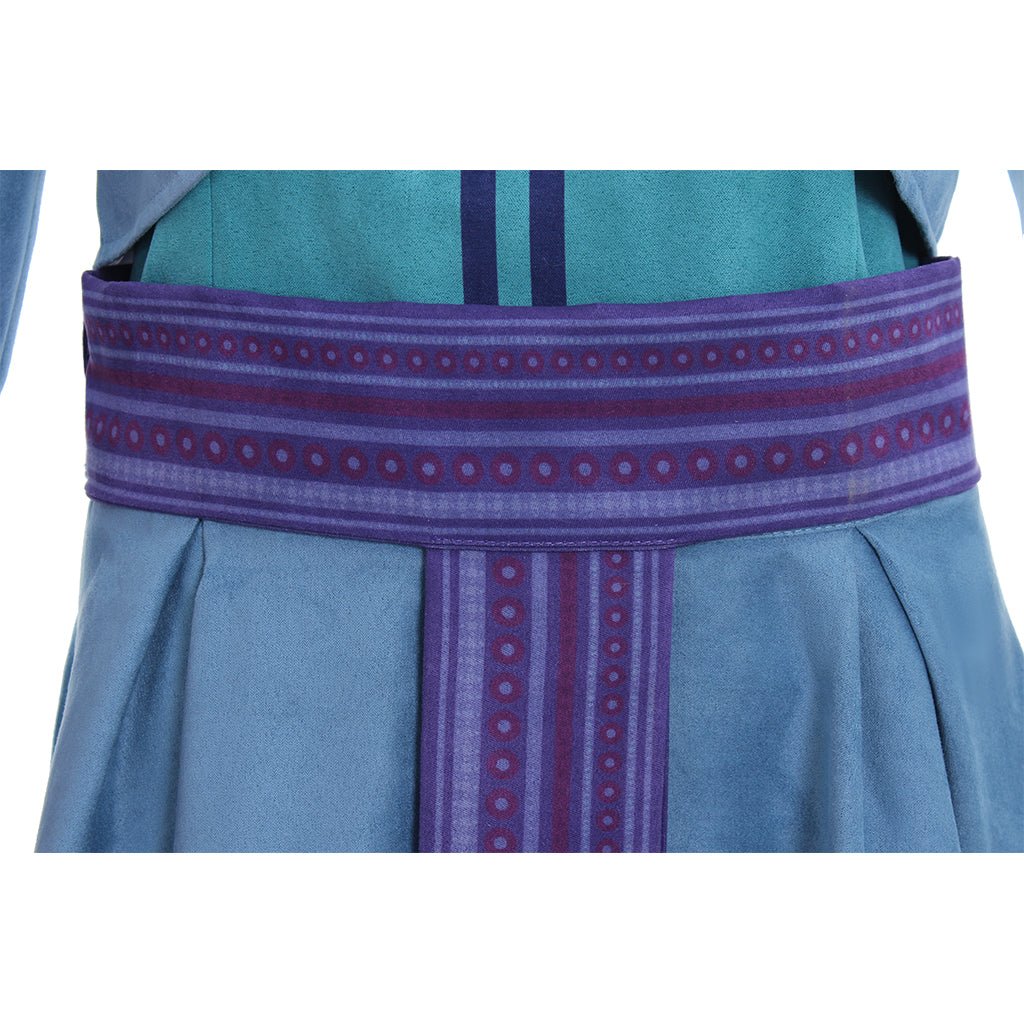 Fantasia de Cosplay Anna Princesa | Conjunto de Camisa, Saia e Casaco para Adultos em Eventos Disney e Halloween - Estrela Cosplay