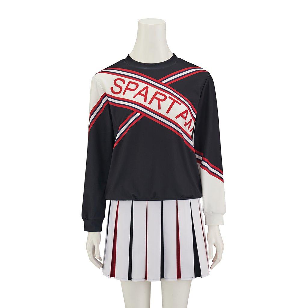 Uniforme de Cheerleader Spartan SNL Feminino Deluxe | Cosplay de Saturday Night Live - Estrela Cosplay