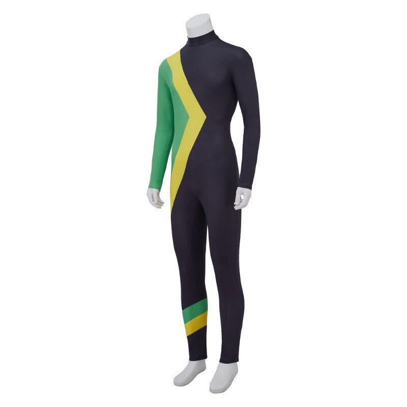 Fantasia Adulto da Equipe Jamaicana de Bobsled Cool Runnings para Deslizar no Gelo - Estrela Cosplay