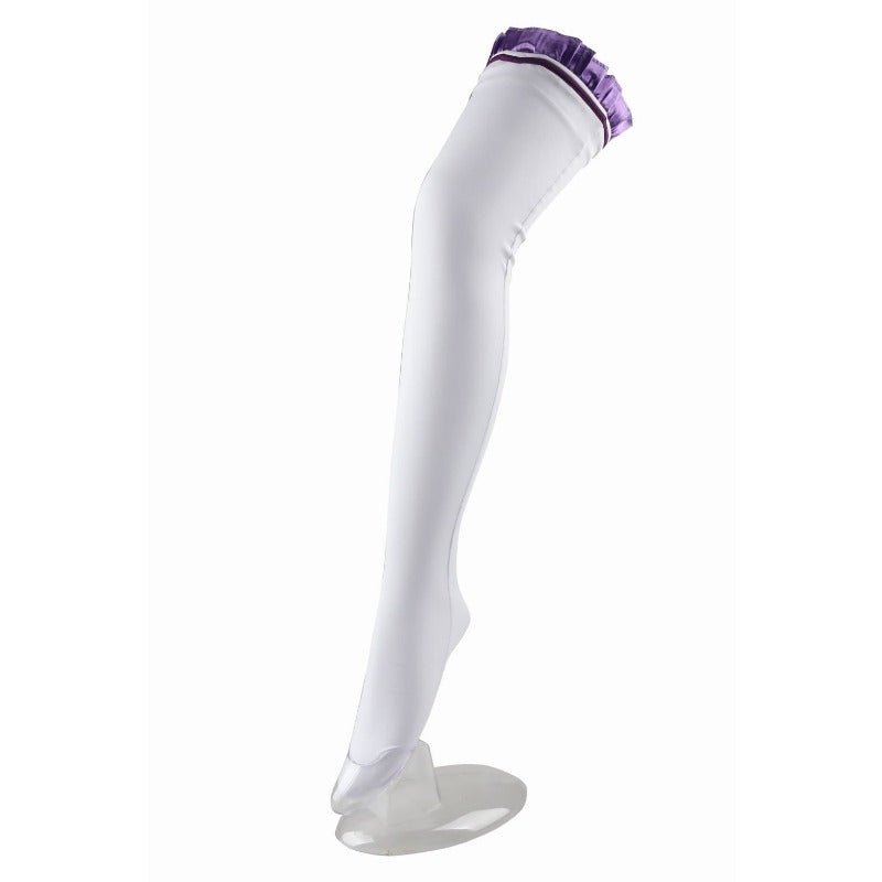 Fantasia de Emilia Cosplay - Re:Zero Kara Hajimeru Isekai Seikatsu Vestido de Anime com Tiara para Festa de Halloween - Estrela Cosplay