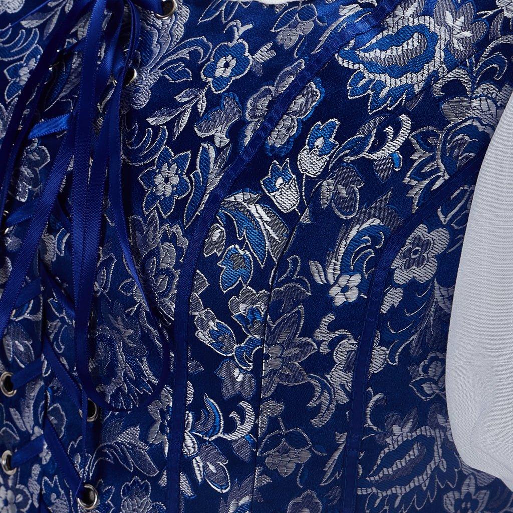 Vestido de Cosplay da Princesa Belle - Vestido de Empregada Azul para Mulheres - Estrela Cosplay