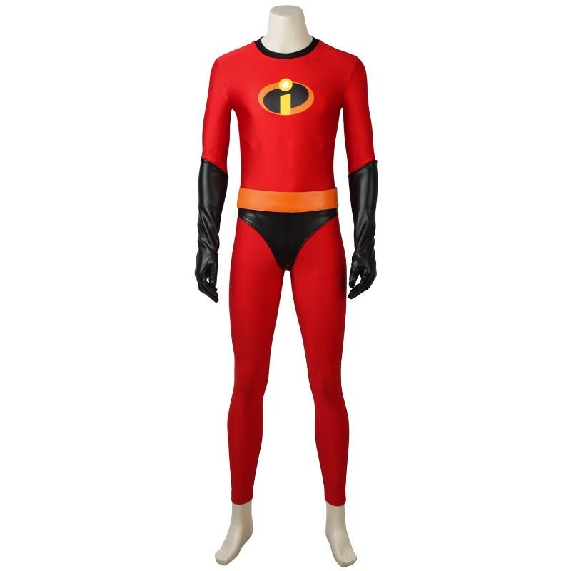 Fato de Cosplay Bob Man Parr - Macacão Anime Halloween 2023 - Estrela Cosplay