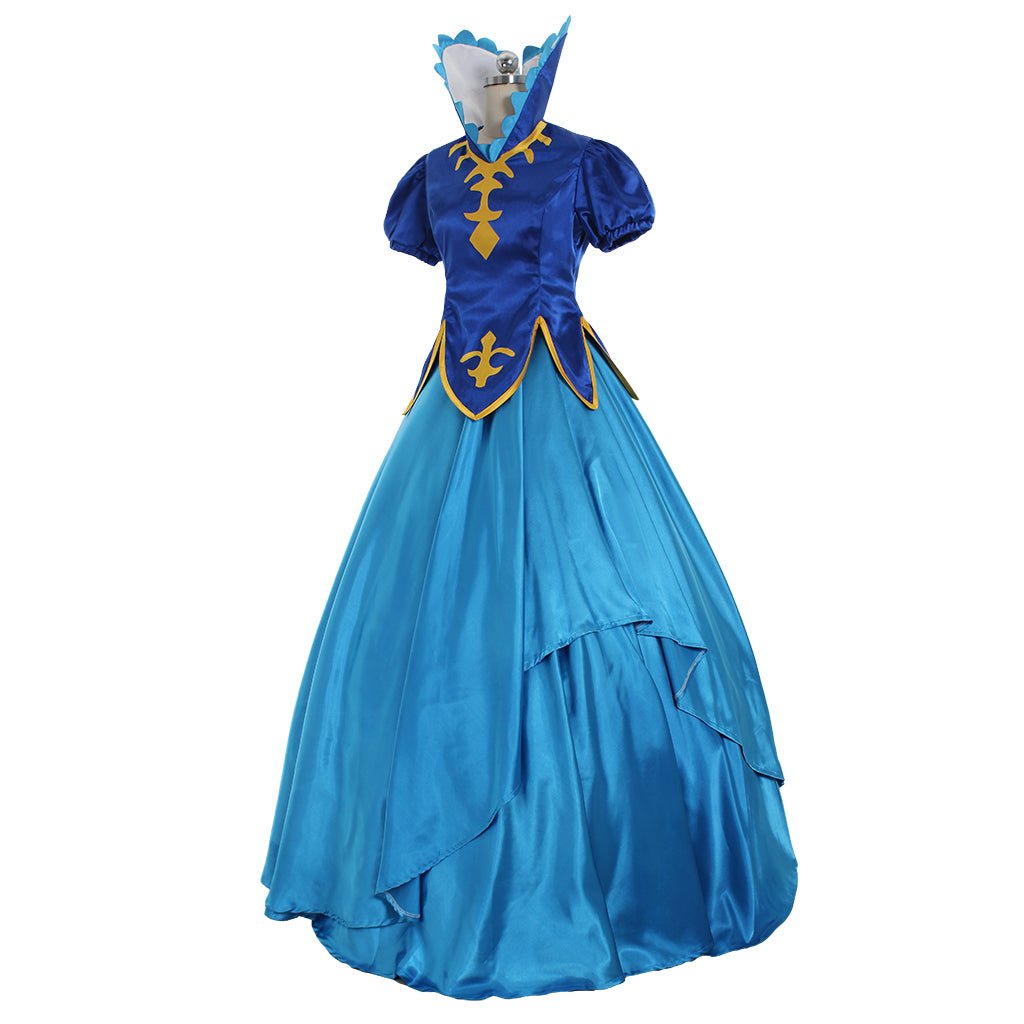 Fantasia de Juvia Lockser de Fairy Tail - Vestido Lolita Azul - Estrela Cosplay