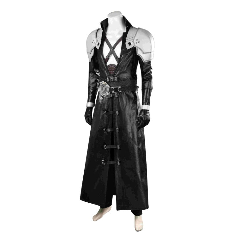 Fantasia Cosplay Sephiroth FF7 Remake Edição Deluxe para Adultos - Traje Personalizado Halloween - Estrela Cosplay