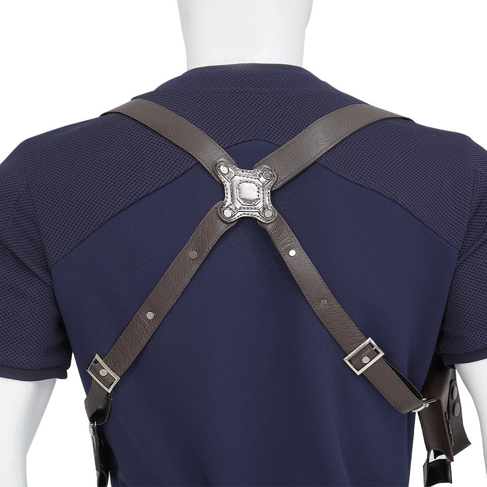 Fantasia de Cosplay Leon S. Kennedy Resident Evil 4 Remake - Traje de Jogo de Alta Qualidade - Estrela Cosplay