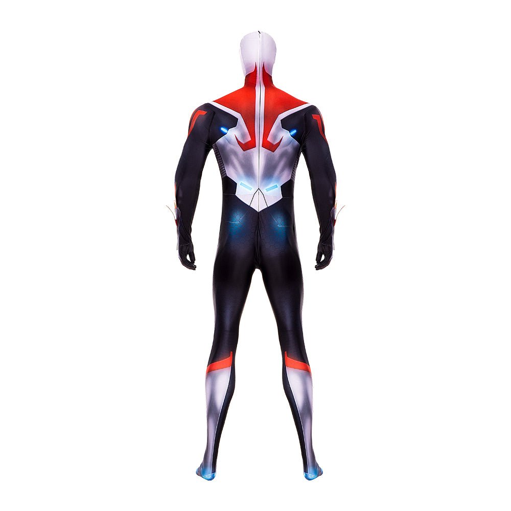 Traje de Cosplay Spider-Man 2099 Miguel O'Hara - Fantasia Premium V2/V3 para Homens e Eventos - Estrela Cosplay