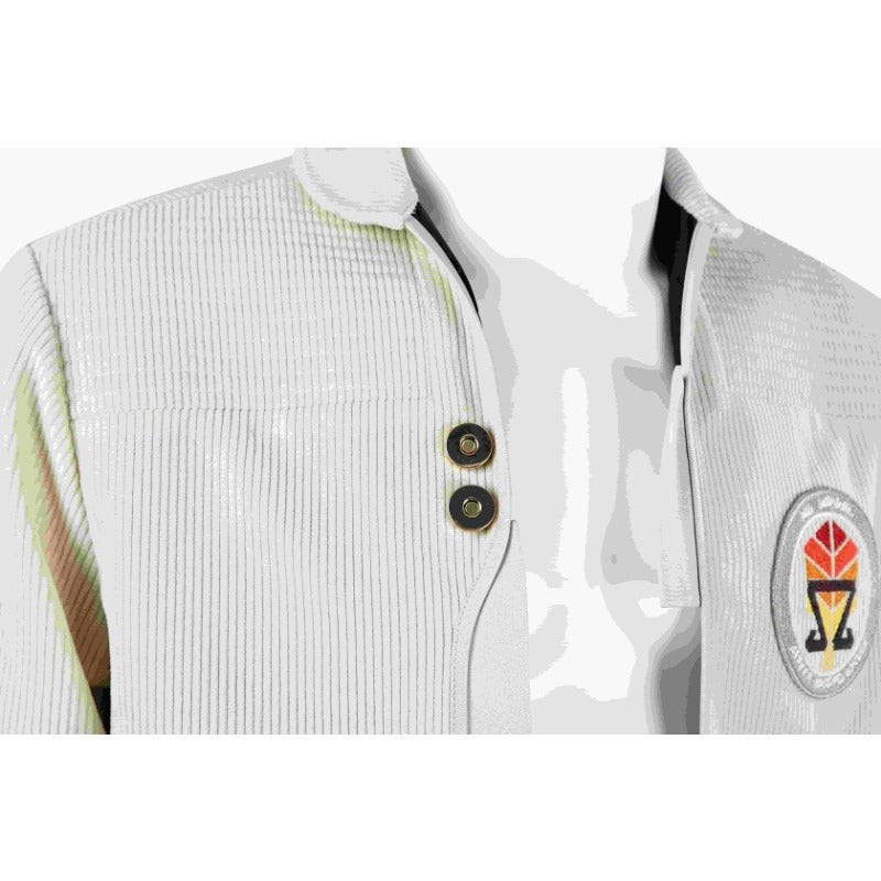 Jaqueta Branca Skeleton Crew Star Wars - Fantasia para Cosplay e Halloween - Estrela Cosplay