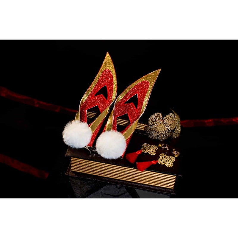 Vestido de Cosplay de Seraphine Fada de League of Legends para Mulheres - Fantasia de Halloween - Estrela Cosplay