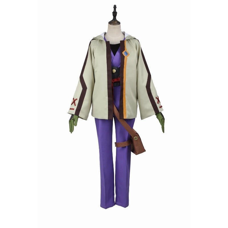 Fantasia de Cosplay Ikoma - Kabaneri of the Iron Fortress Traje Steampunk para Roleplay - Estrela Cosplay