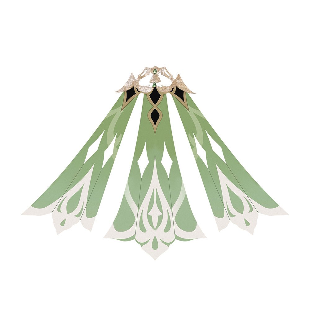 Fantasia de Nahida de Genshin Impact - Design Autêntico do Personagem do Jogo - Estrela Cosplay