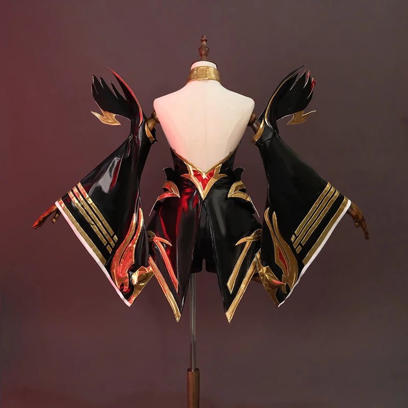 Fantasia de Cosplay de Ahri, a Raposa de Nove Caudas do LOL - Traje Feminino para Halloween - Estrela Cosplay