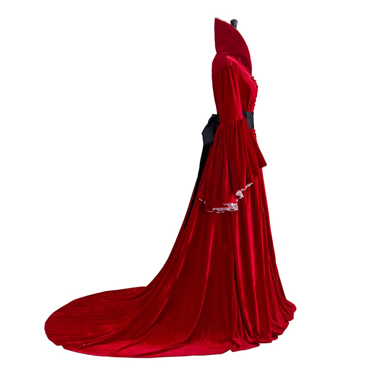 Vestido Vermelho de E o Vento Levou – Fantasia de Cosplay de Scarlett O’Hara para Halloween & Cosplay - Estrela Cosplay