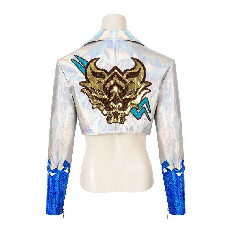 Fantasia de Cosplay Akali KDA - A Assassina Rebelde para Halloween, Natal e Comic Con - Estrela Cosplay