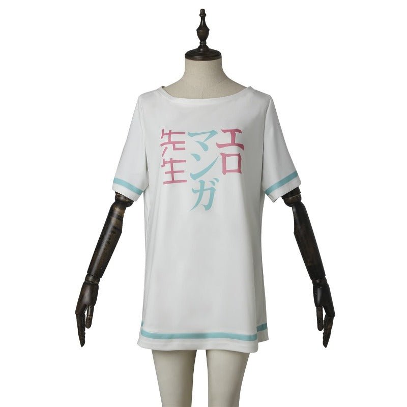 Camiseta 3D de Sagiri Izumi de Eromanga Sensei - Camiseta Gráfica para Cosplay - Estrela Cosplay
