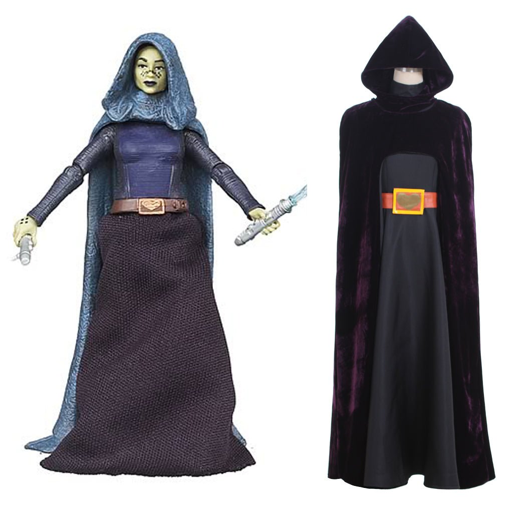 Fantasia de Barriss Offee Star Wars | Traje de Cavaleiro Jedi para Mulheres - Estrela Cosplay