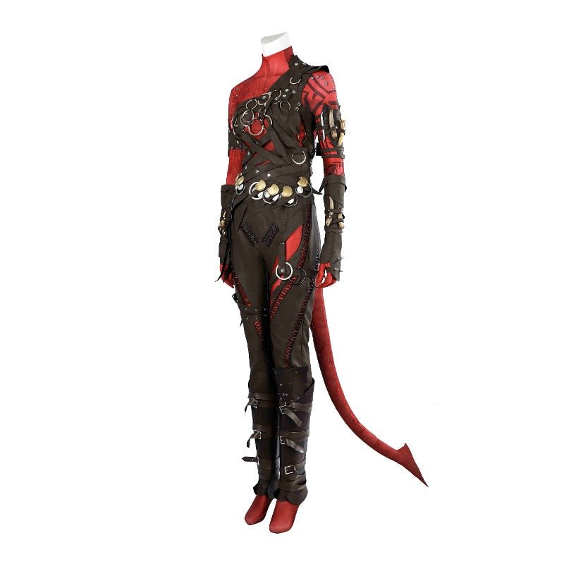 Conjunto de Cosplay de Karlach de Baldur's Gate - Estrela Cosplay