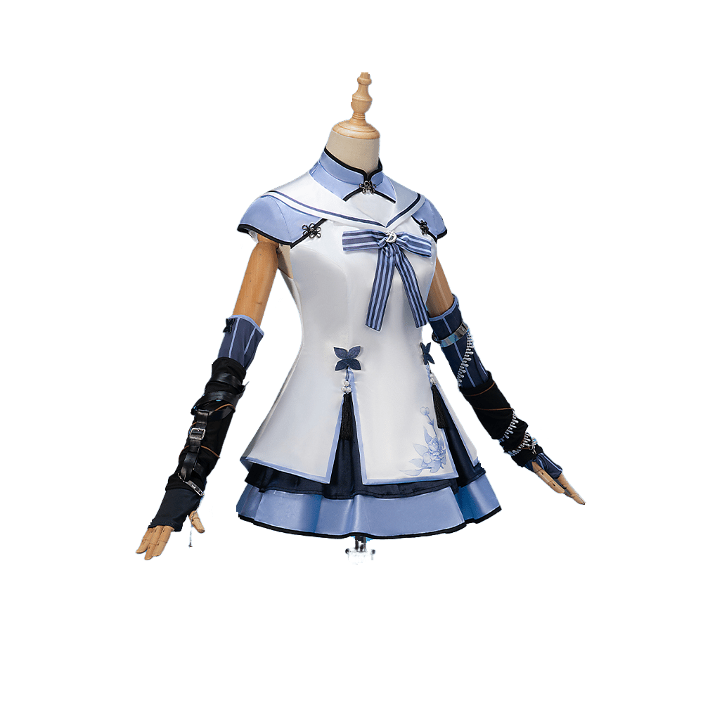 Fantasia de Cosplay Dongxuelian Virtual YouTuber - Traje de Anime Virtual YouTuber - Estrela Cosplay