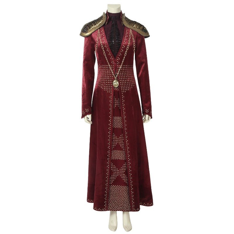 Vestido Vermelho de Cersei Lannister Cosplay | Fantasia Personalizada de Game of Thrones - Estrela Cosplay