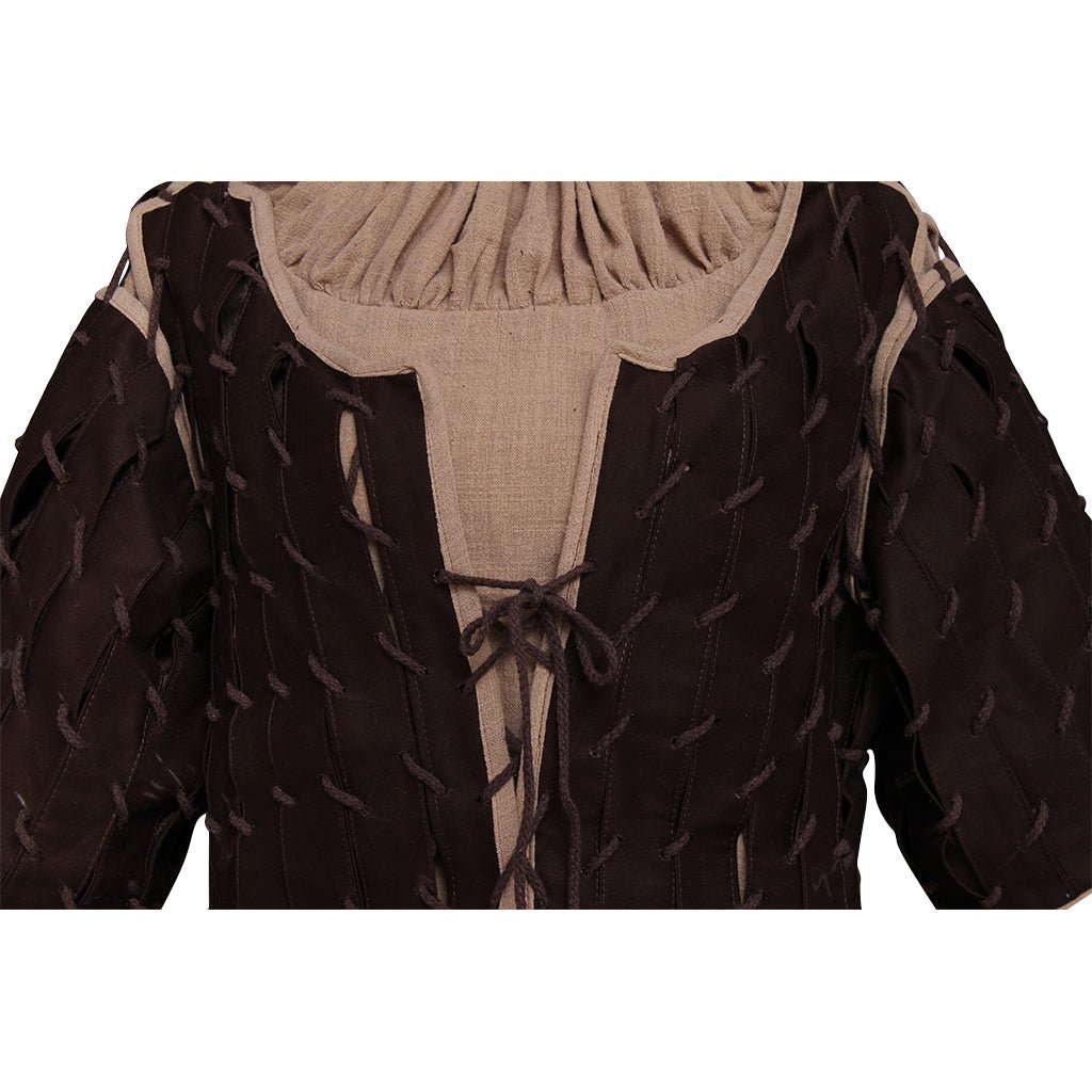 Fantasia de Arya Stark para Mulheres e Meninas - Conjunto Completo para Halloween e Carnaval - Estrela Cosplay