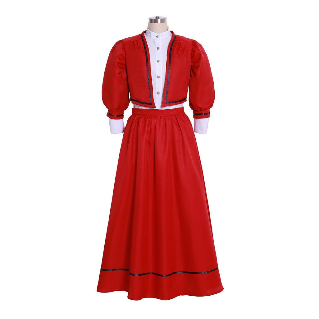 Vestido Medieval Vitoriano Edwardiano para Renascença, Colonial, Guerra Civil, Tudor, Casamento Real e Baile - Estrela Cosplay