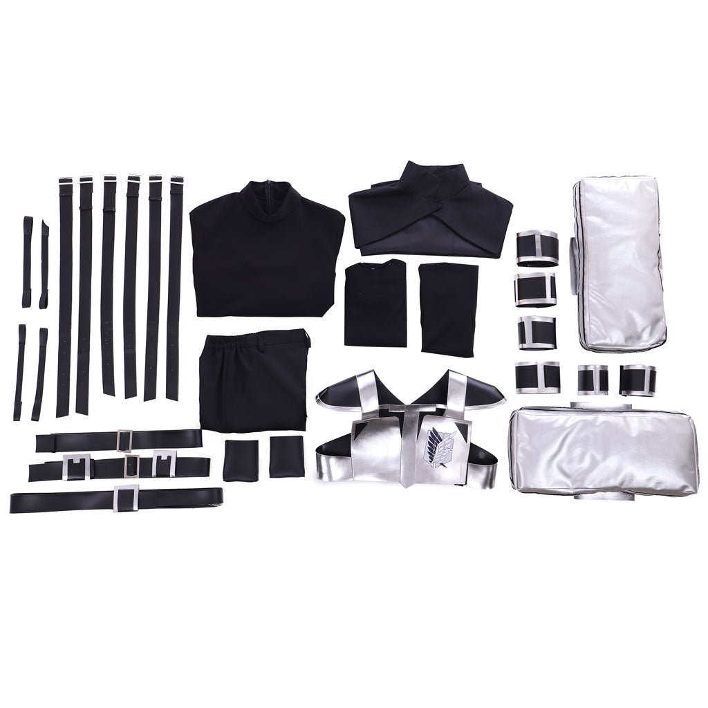 Ataque dos Titãs A Temporada Final O Corpo de Exploração Levi Fantasia Cósmica - Estrela Cosplay