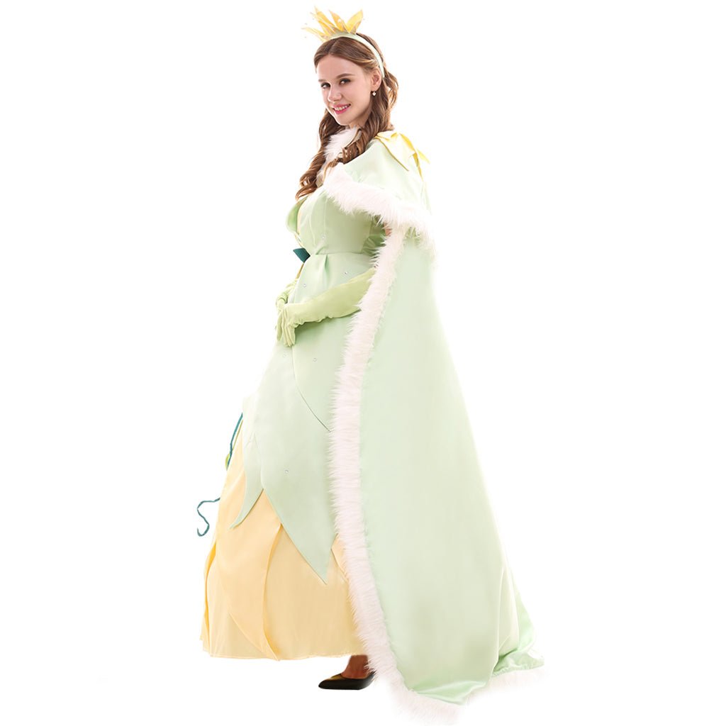 Fantasia Princesa Tiana Série Cosplay | Vestidos Elegantes para Cosplay, Festas e Halloween - Estrela Cosplay