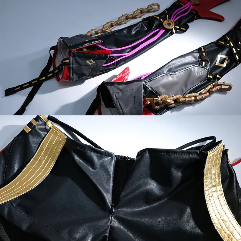 Traje de Cosplay Yinlin Patrulheira Jinzhou do Jogo Wuthering Waves - Uniforme Cheongsam para Mulheres - Estrela Cosplay