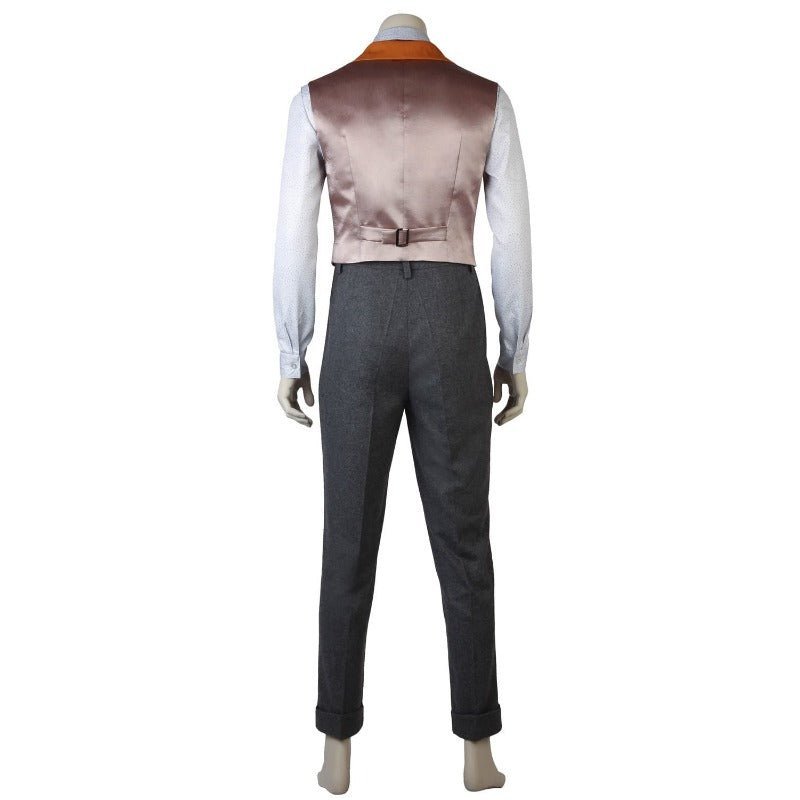 Fantasia de Cosplay Newt Scamander de Fantasticos Animais - Edição Os Crimes de Grindelwald - Estrela Cosplay