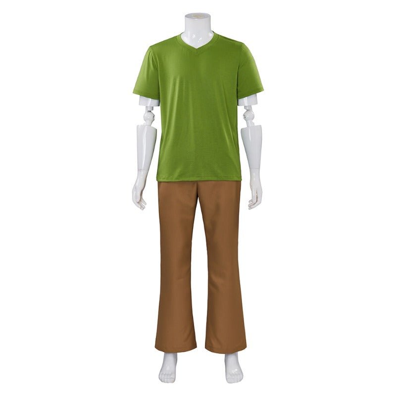 Fantasia Verde Shaggy para Homens – Traje de Cosplay Anime para Halloween e Carnaval - Estrela Cosplay