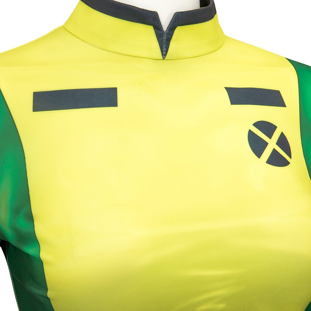 X-Men: A Série Animada - Roupa de Cosplay da Rogue - Qualidade Premium - Estrela Cosplay