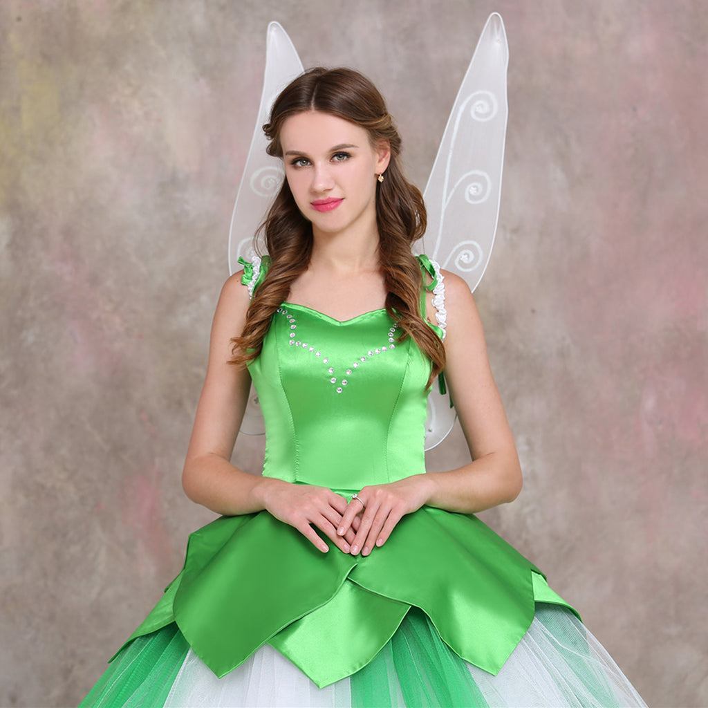 Fantasia de Tinker Bell Série Cosplay Disney | Roupa de Fada para Halloween, Festas e Eventos de Cosplay - Estrela Cosplay