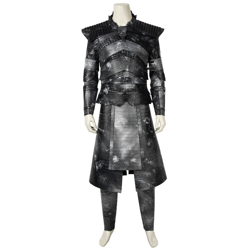 Fantasia de Cosplay do Rei da Noite de Game of Thrones – Traje de Comandante Caminhante Branco para Halloween - Estrela Cosplay
